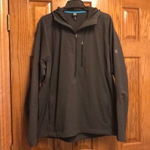 Mens Kuhl pullover hooded lightweight jacket